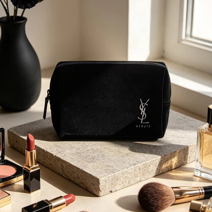 Ysl Beauty Makeup - Sac de rangement pour cosmétiques imprimé