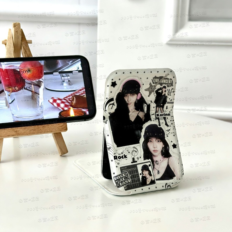 Beauty Of Makeup - Miroir de maquillage pliable Aespas Mini,
