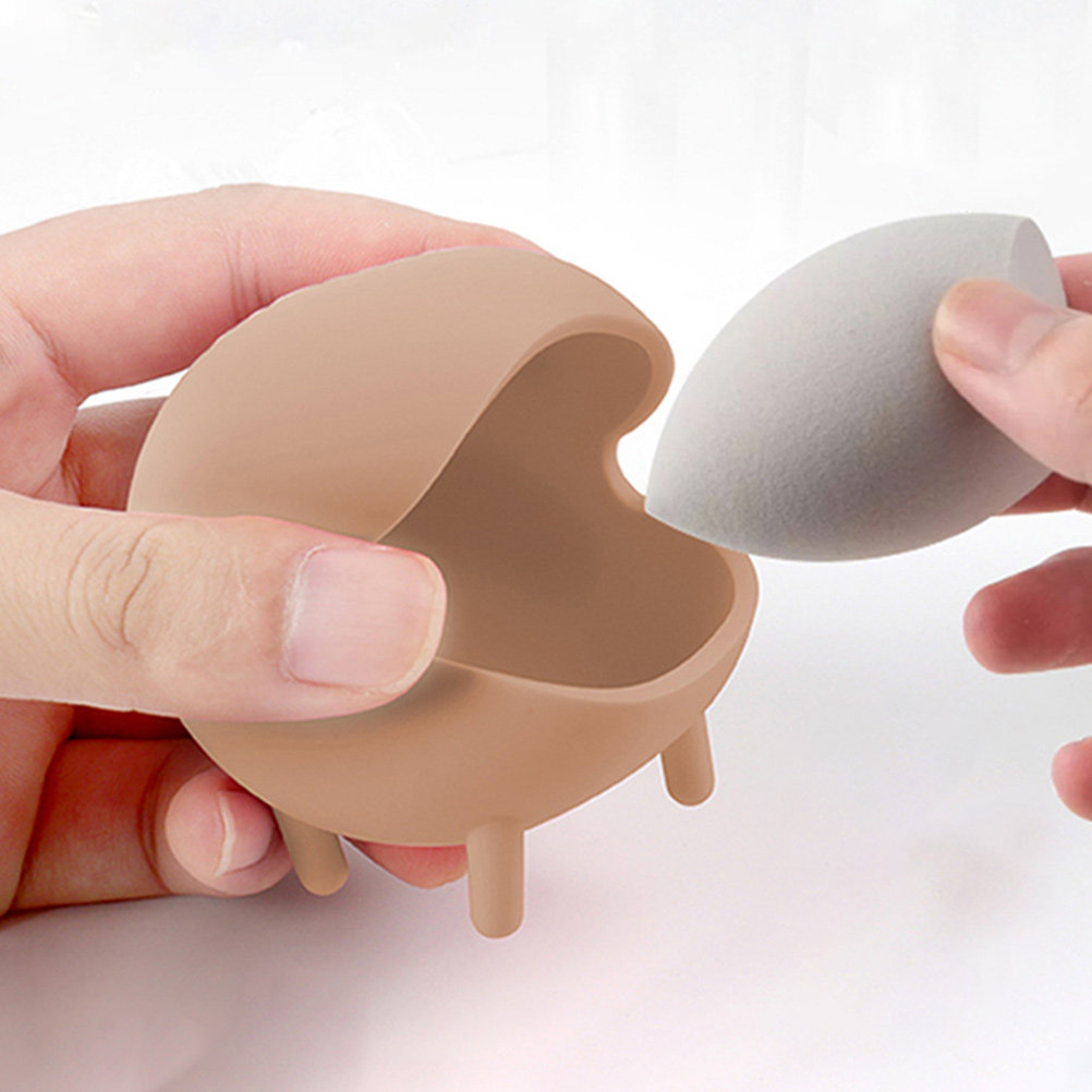 Beauty Makeup Foundation - Étui en silicone premium pour éponge