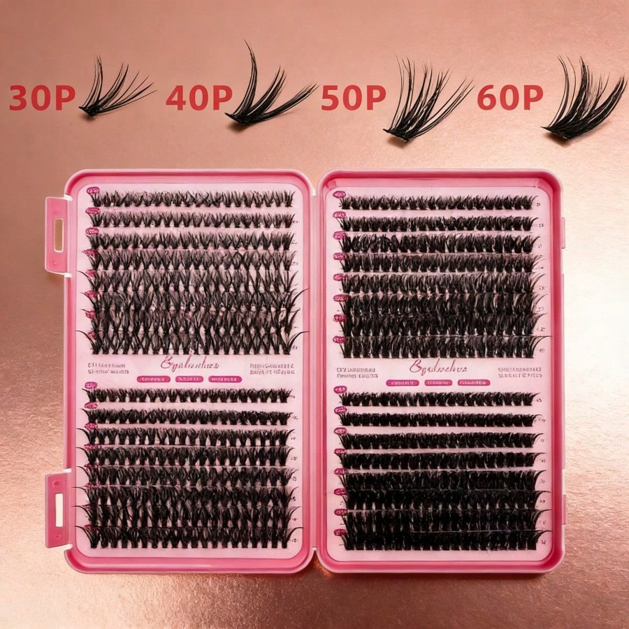 Beauty Natural Makeup - Extensions de cils en grappe DIY