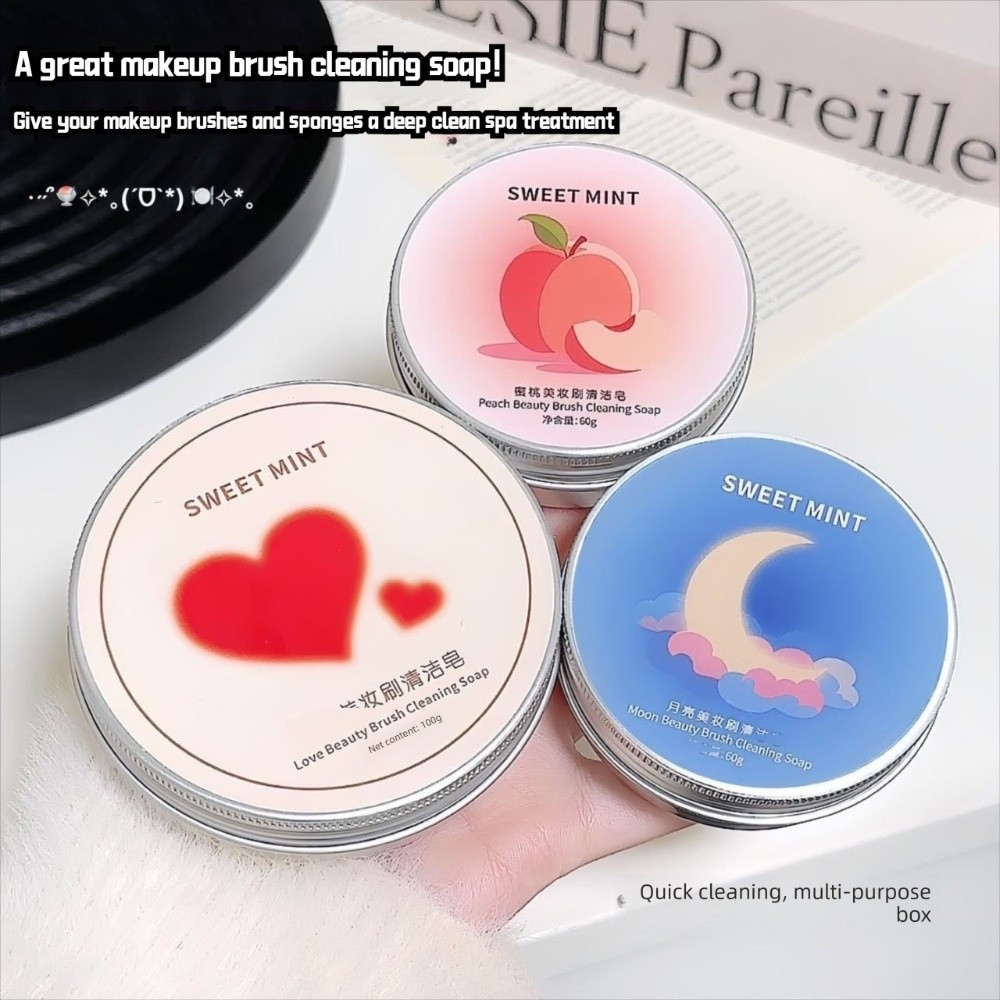 Beauty Natural Makeup - Savon de nettoyage pour pinceaux de