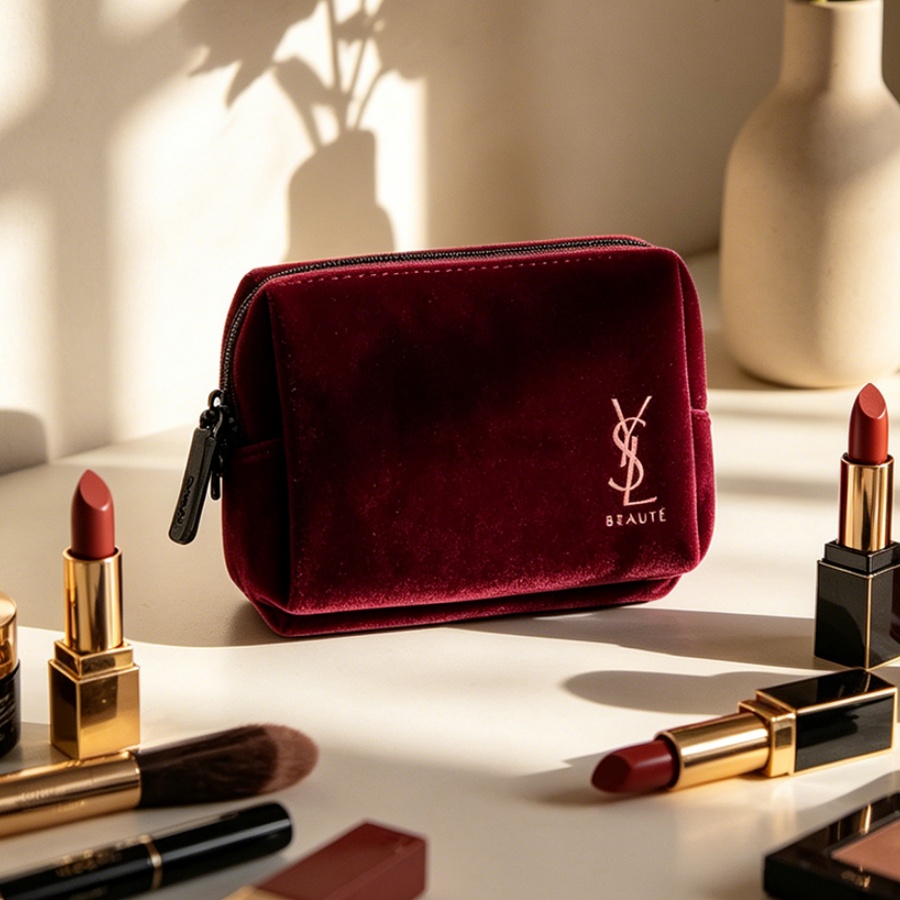 Ysl Beauty Makeup - Sac à cosmétiques carré portable en