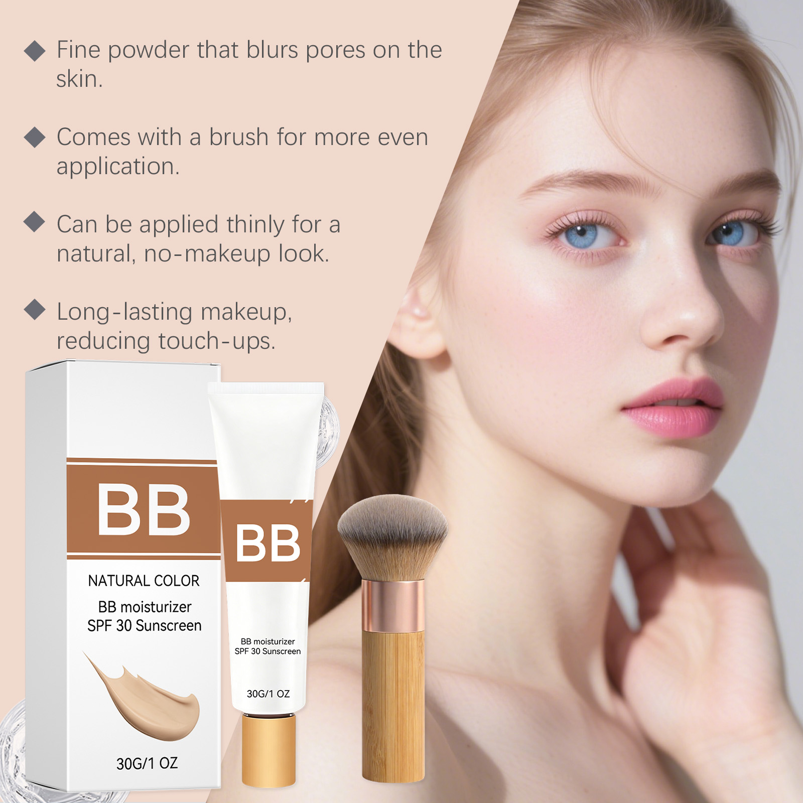 Crème hydratante teintée SPF 3 - Beauty Queen Makeup avis et prix
