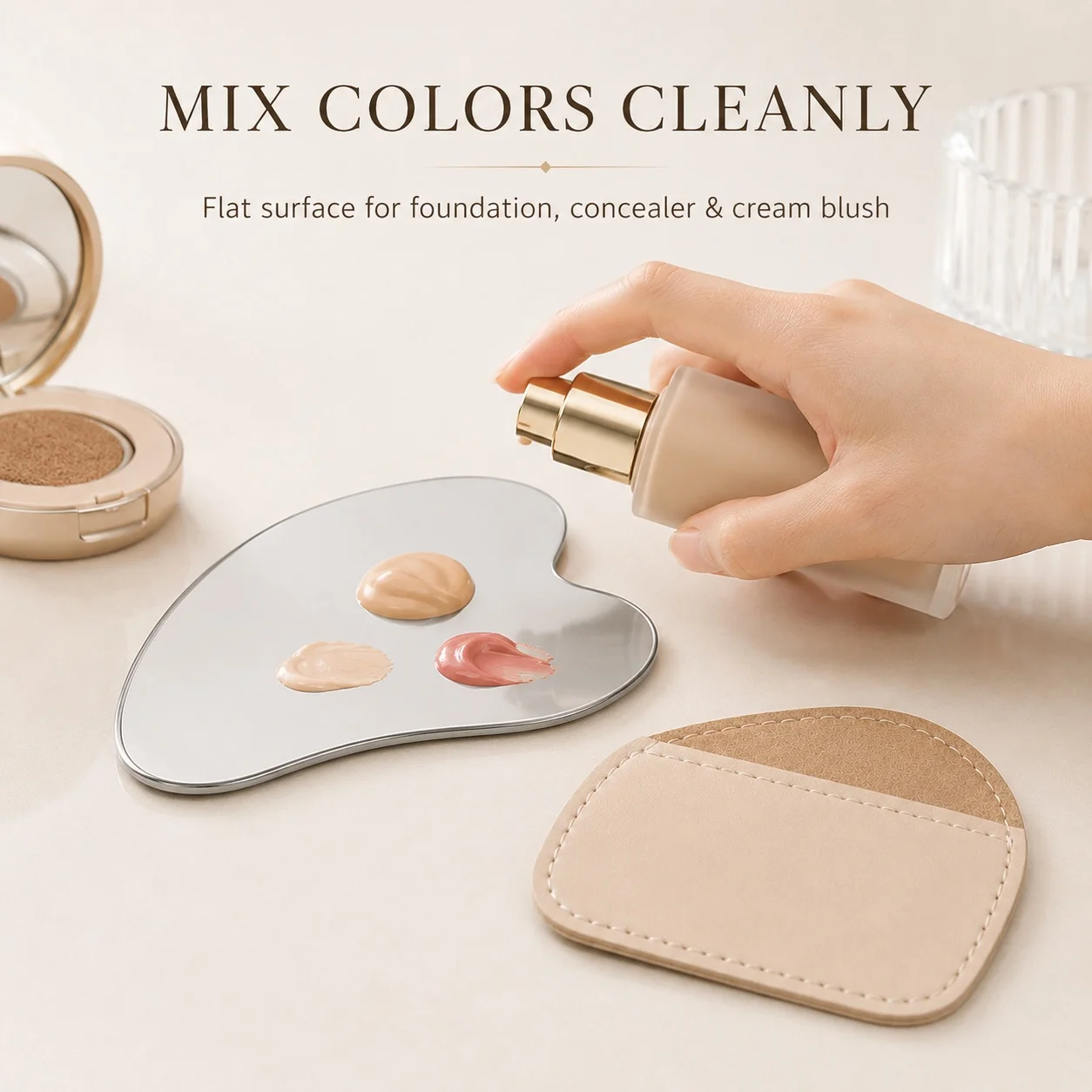 Palette de maquillage en acier - Beauty Makeup Foundation avis et prix