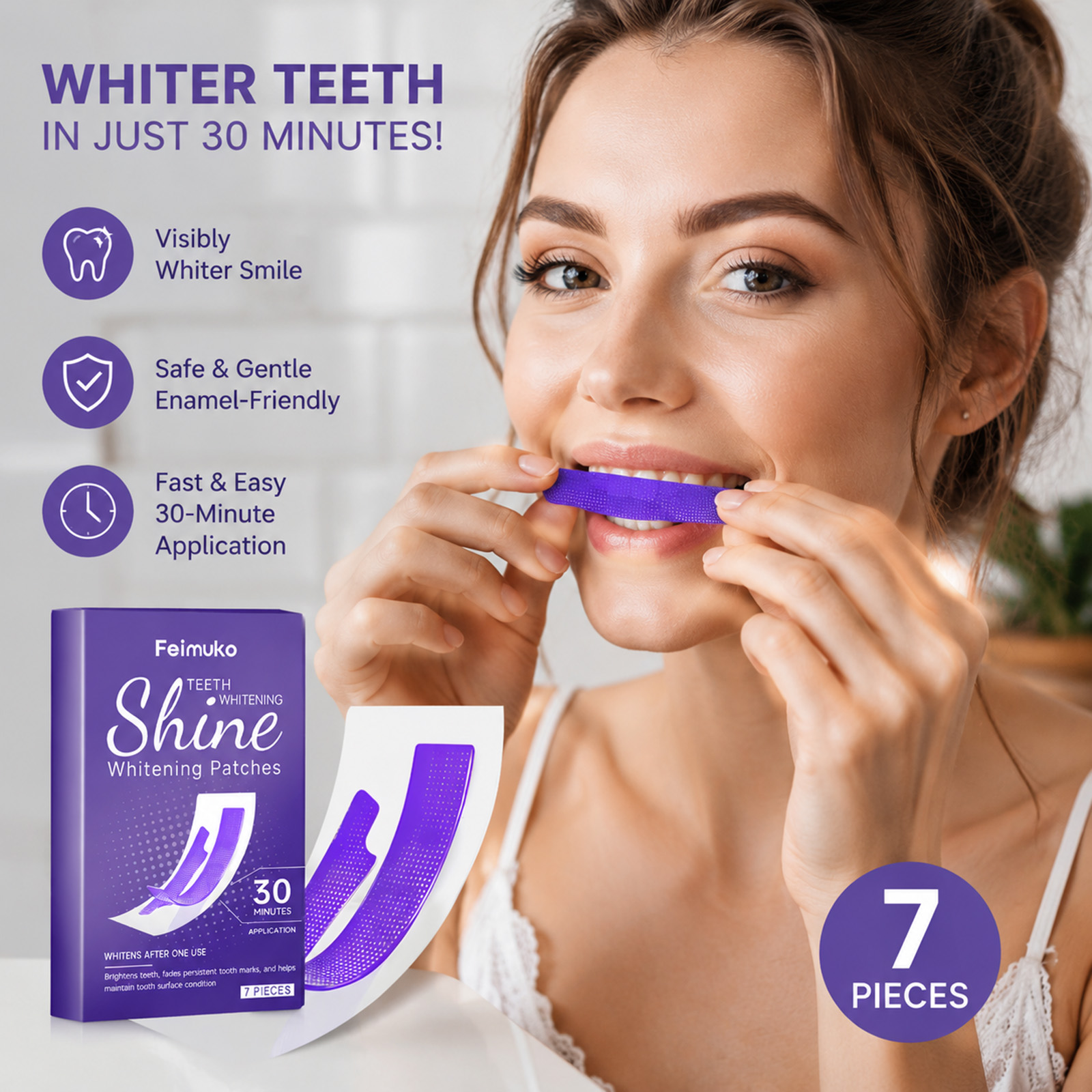 Bandes blanchissantes pour les - Teeth Whitening Strips avis et prix