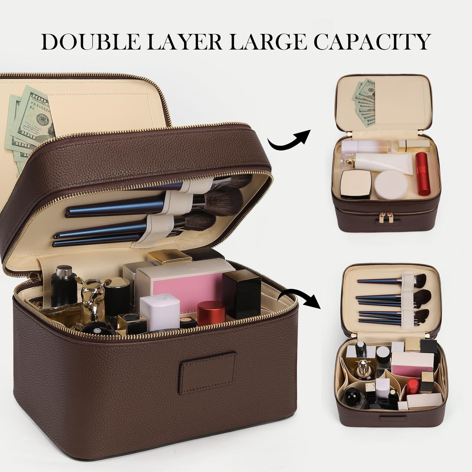 Grande Trousse de Toilette de  - Beauty Makeup Case avis et prix