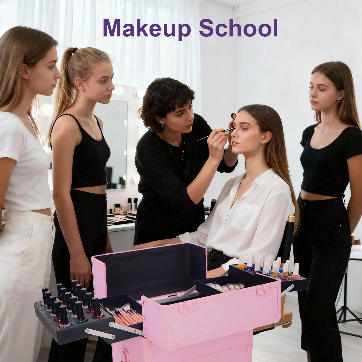 Valise de maquillage à roulett - Beauty Makeup Case avis et prix