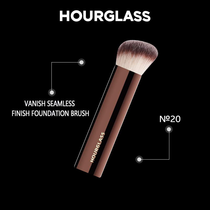 Pinceau de maquillage sablier- - Beauty Queen Makeup avis et prix