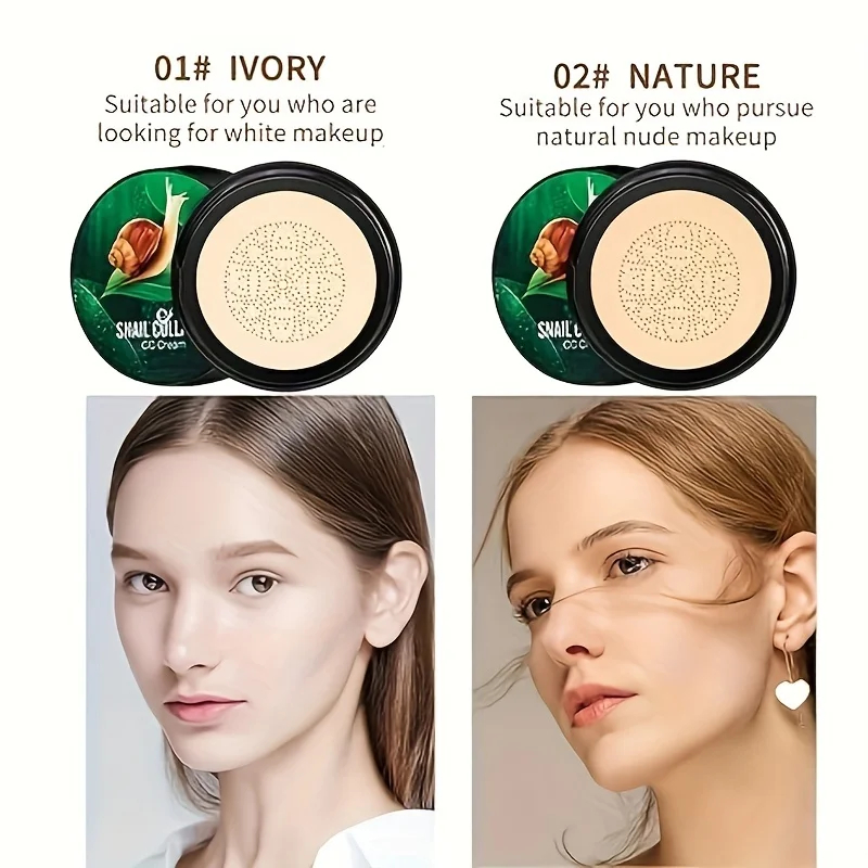 Crème CC au collagène d'escarg - Beauty Makeup Foundation avis et prix