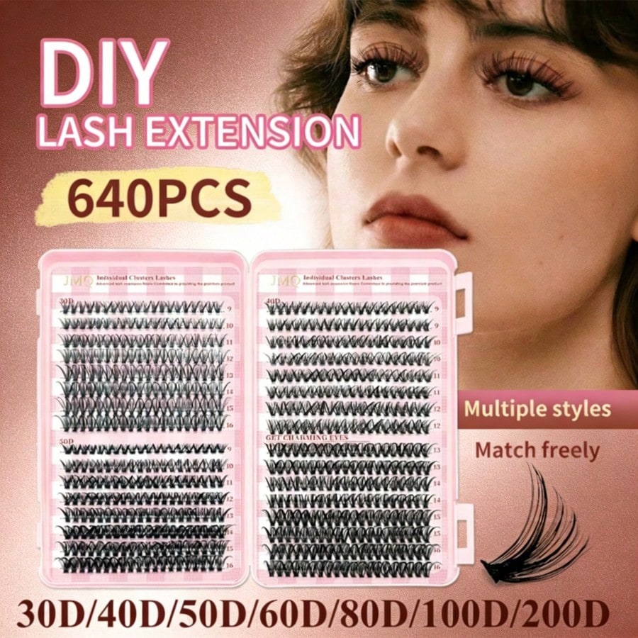 Extensions de cils en grappe D - Beauty Natural Makeup avis et prix