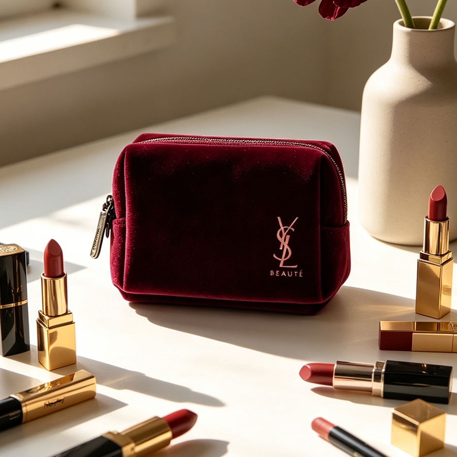 Sac à cosmétiques carré portab - Ysl Beauty Makeup avis et prix