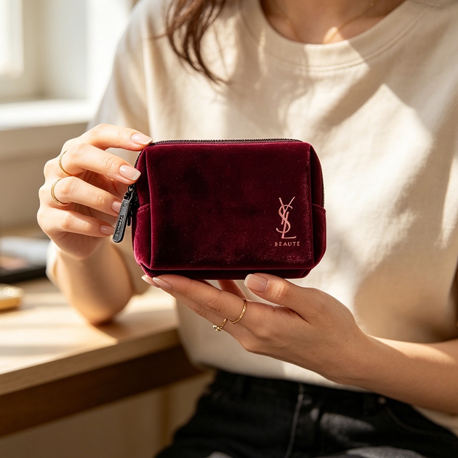 Sac à cosmétiques carré portab - Ysl Beauty Makeup avis et prix