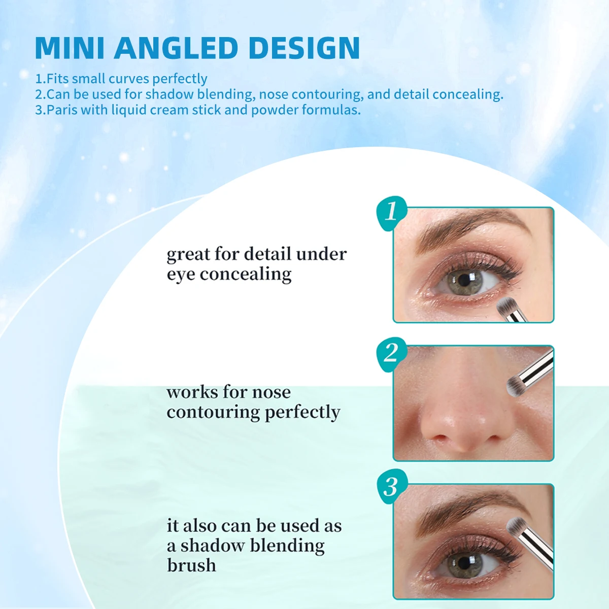 Pinceau de maquillage correcte - Beauty Queen Makeup avis et prix