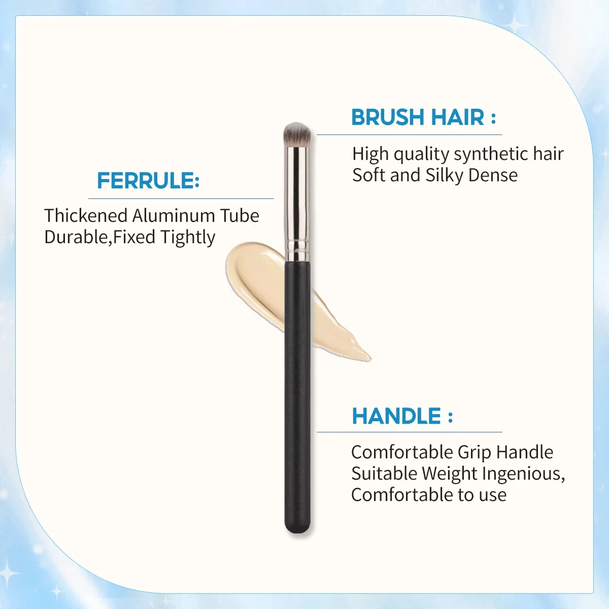 Pinceau de maquillage correcte - Beauty Queen Makeup avis et prix